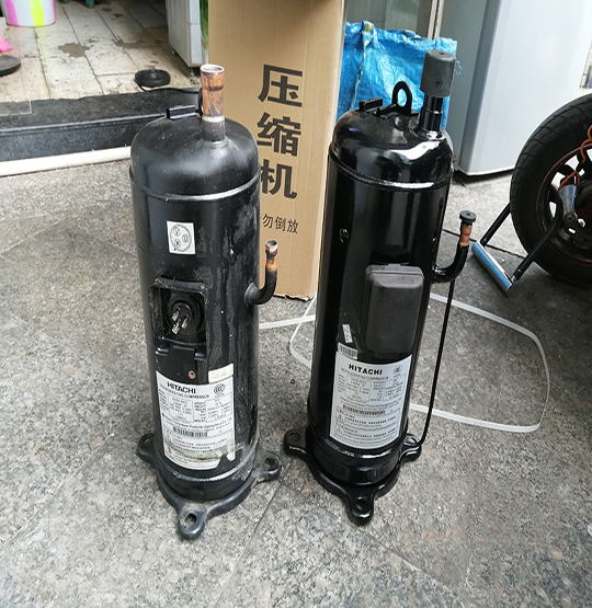 湛河中央空调压缩机的更换维修